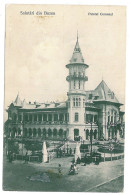 RO 10 - 10130 BUZAU, Romania, Palatul Comunal - Old Postcard - Unused - Roumanie