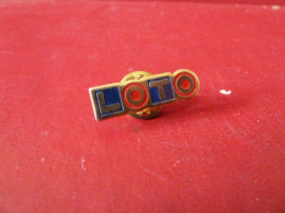 PIN'S " LOTO ". - Casinos