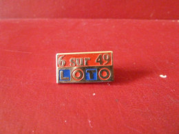 PIN'S " LOTO ". - Spelletjes