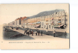 BOULOGNE SUR MER - Perspective Du Boulevard Sainte Beuve - Très Bon état - Boulogne Sur Mer