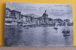 (GEN4) GENOVA - PEGLI - LA SPIAGGIA VIAGGIATA IN BUSTA 1930/40ca - Genova