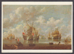 PV361/ Willem VAN DE VELDE Le Jeune, *Combat Naval Dans La Mer Du Nord*, Orléans, Musée Des Beaux-Arts - Paintings