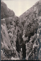 Cpsm 66 Saint Paul De Fenouillet Les Gorges Et Route De Galamus - Autres & Non Classés