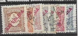 Portugal Used Postage Due Set 1911 17 Euros (5c Is Mh* 20c Mint No Gum) - Oblitérés