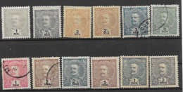 Portug. India Mh * And Used Lot Over 50 Euros 1903 (mint Stamps With Gum) - Inde Portugaise