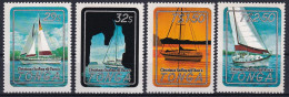 MiNr. 865 - 868 Tonga 1983, 17. Nov. Weihnachten - Segelboot Vor Vava‘u - Postfrisch/**/MNH - Tonga (1970-...)