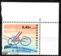 LUXEMBOURG, LUXEMBURG 2002, MI 1574  TOUR DE FRANCE,  ESST GESTEMPELT, OBLITÉRÉS - Used Stamps