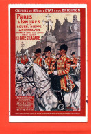 CHEMIN De FER De L'ETAT Et De BRIGHTON  Paris à Londres  Dessin Maurice TOUSSAINT (2 Scans ) 21729 - Andere & Zonder Classificatie