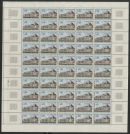 N° 1651 80 Ct SALINES DE CHAUX Feuille De 50 Ex. Neufs ** MNH Cote 30 € Vendue à La Valeur Faciale Voir Suite - Ganze Bögen