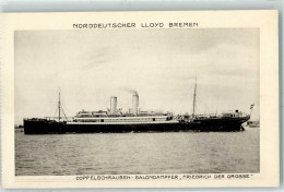 13150821 - Salondampfer Friedrich Der Grosse AK - Passagiersschepen
