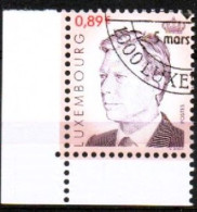 LUXEMBOURG, LUXEMBURG 2002, SATZ MI 1573,  FREIMARKEN GRAND-DUC HENRI, ESST GESTEMPELT, OBLITÉRÉ - Used Stamps