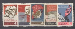 RU  -  Russie  :  Yv  2851-55  ** - Unused Stamps