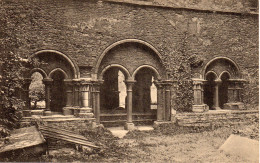 Gand - Ruines De L'Abbaye Saint-Bavon - Les Célèbres Baies Romanes Entre La Salle Capitulaire Et Le Cloître - Gent