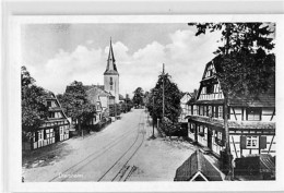 39105721 - Diersheim. Strassenpartie Mit Kirche Gelaufen. Leicht Buegig, Sonst Gut Erhalten - Autres & Non Classés