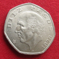 Mexico 10 Pesos 1978 Mexique Mexiko Messico W ºº - Mexique