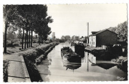 CPSM 51 VITRY-le-FRANCOIS Le Canal - Vitry-le-François