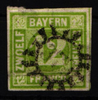 Bayern 12 Gestempelt Leichte Mängel #KY637 - Used