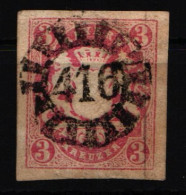 Bayern 15 Gestempelt Leichte Mängel, Dünne Stelle, GMr. 416 #KY785 - Used