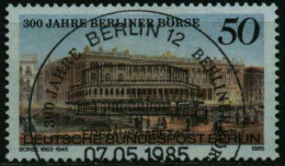 BERLIN 1985 Nr 740 Zentrisch Gestempelt X10D762 - Gebraucht