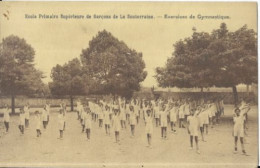 23 LA SOUTERRAINE . ECOLE PRIMAIRE SUPERIEURE DE GARCONS DE LA SOUTERRAINE . EXERCICES DE GYMNASTIQUE - La Souterraine