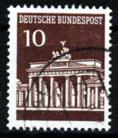 BRD DS BRAND. TOR Nr 506R Gestempelt X27C31A - Used Stamps
