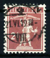 SCHWEIZ 1917 Nr 136 Gestempelt X4C63CA - Usati