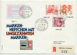 SCHWEIZ ATM Nr 2 BRIEF MIF X55725E - Automatic Stamps