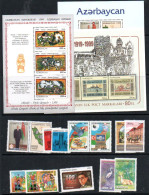 AZERBAIAN - 1999  - SELECTIONS OF STAMPS, SETS AND S/SHEETS  MINT NEVER HINGED, SG CAT £62.80 - Azerbaiján