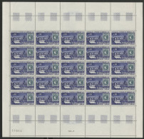 N° 1659 80 Ct EMISSION DE BORDEAUX Feuille De 25 Ex. Neufs ** MNH Cote 30 € TB Voir Suite - Full Sheets