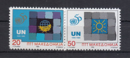 Macedonia Nuovi :  1995  N. 53-4 ** - Noord-Macedonië