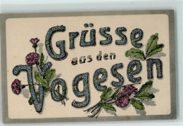 10227121 - AK Mit Glimmerauflage Gruesse Aus Den Vogesen - Autres & Non Classés