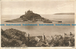 R151030 St. Michaels Mount. Marazion. Cornwall. Photochrom. No 79688. 1947 - Monde