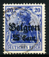 BES 1WK LP BELGIEN Nr 18a Gestempelt X629CE6 - Besetzungen 1914-18