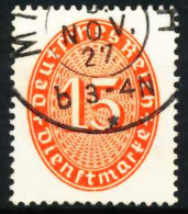 DEUTSCHES-REICH DIENST Nr 118 Gestempelt X63FF16 - Dienstmarken