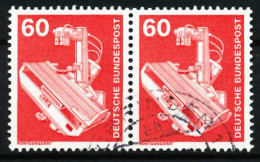 BRD DS INDUSTRIE U. TECHNIK Nr 990 Gestempelt WAAGR PAAR X66817A - Used Stamps