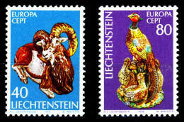 LIECHTENSTEIN 1976 Nr 642-643 Postfrisch SB46152 - Ongebruikt