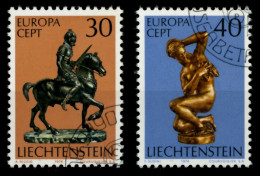 LIECHTENSTEIN 1974 Nr 600-601 Gestempelt X6E95AE - Used Stamps