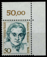 BERLIN DS FRAUEN Nr 770 Postfrisch ECKE-ORE X702D96 - Unused Stamps