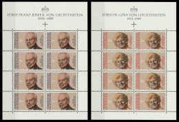 LIECHTENSTEIN 1990 Nr 988KB-989KB Postfrisch X707EFE - Nuevos