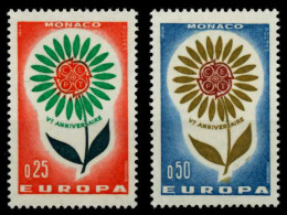 MONACO 1964 Nr 782-783 Postfrisch S003606 - Unused Stamps