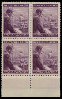 BÖHMEN U. MÄHREN Nr 126 Postfrisch VIERERBLOCK X780C06 - Unused Stamps