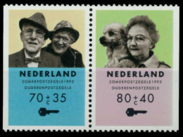 NIEDERLANDE Nr W56 Postfrisch WAAGR PAAR S009086 - Ungebraucht