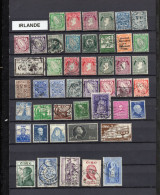 Irlande  Lot Oblitérés De 60 Timbres  Très Bon état - Verzamelingen & Reeksen