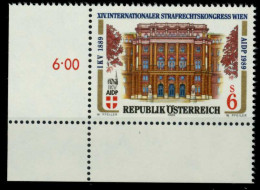 ÖSTERREICH 1989 Nr 1971 Postfrisch ECKE-ULI X7E80E2 - Neufs