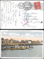USA Brooklyn NY Postage Due Postcard Mailed To Heidelberg Germany 1926 - Cartas & Documentos