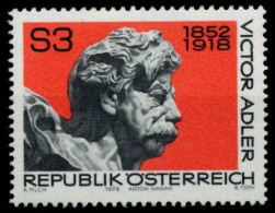 ÖSTERREICH 1978 Nr 1589 Postfrisch X8097B6 - Ongebruikt