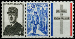 FRANKREICH 1971 Nr 1772 Und 1773 1774 Postfrisch 3ER STR X82713A - Unused Stamps