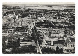 CPSM 51 VITRY-le-FRANCOIS Vue Générale Aérienne En Cours De Reconstruction - Vitry-le-François