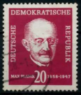 DDR 1958 Nr 627 Gestempelt X8BBEDA - Gebraucht