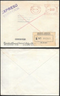 Argentina Registered Cover To USA 1956. Meter Franking - Brieven En Documenten